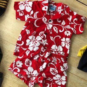 Boys Hawaiian outfit 4T